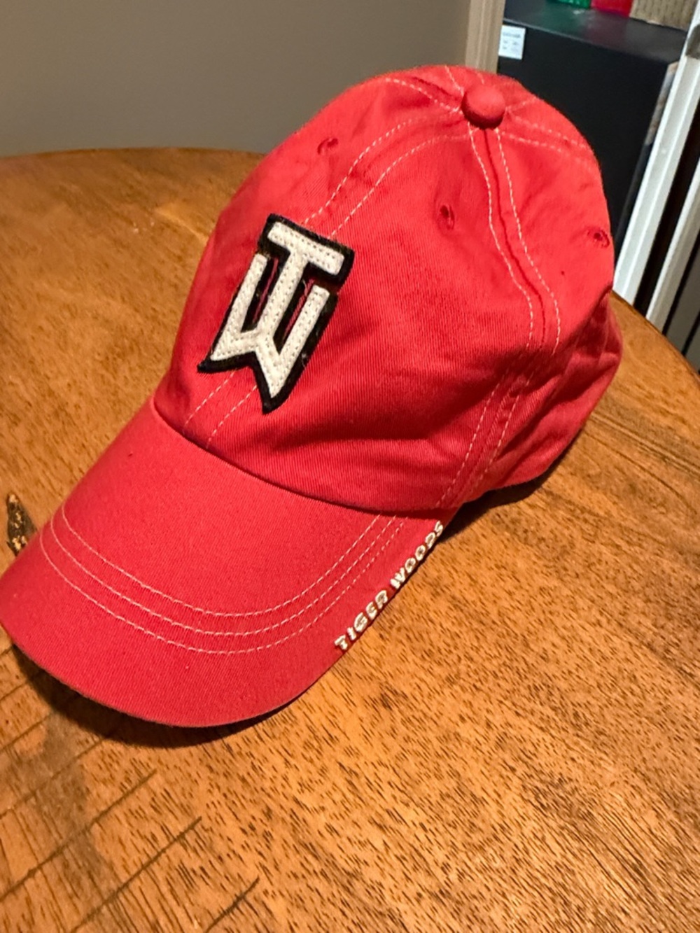 Nike Red Tiger Woods Logo Cap